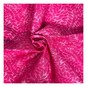 Fuchsia Cotton Textured Leaf Blender Fabric by the Metre image number 1