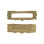 Doll&rsquo;s House Gold Letterbox  image number 1