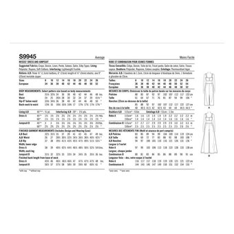 Simplicity Women's Dress and Jumpsuit Sewing Pattern S9945 (Y5 18-26)
