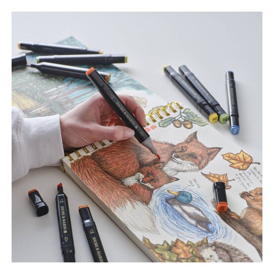 Shore & Marsh Dual Tip Art Markers 36 Pack image number 7