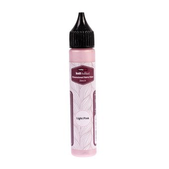 Light Pink Dimensional Fabric Paint 25ml