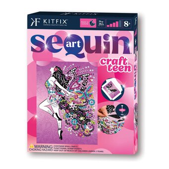 Kitfix Fairy Sequin Art Craft Teen Kit