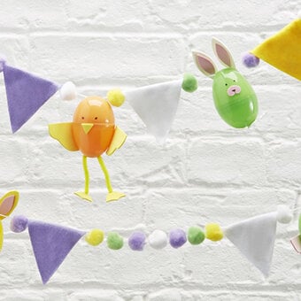 How to Make Bright Easter Bunting