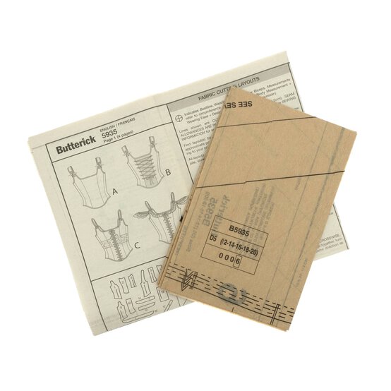 Butterick Women’s Corset Sewing Pattern B5935 (12-20) image number 2
