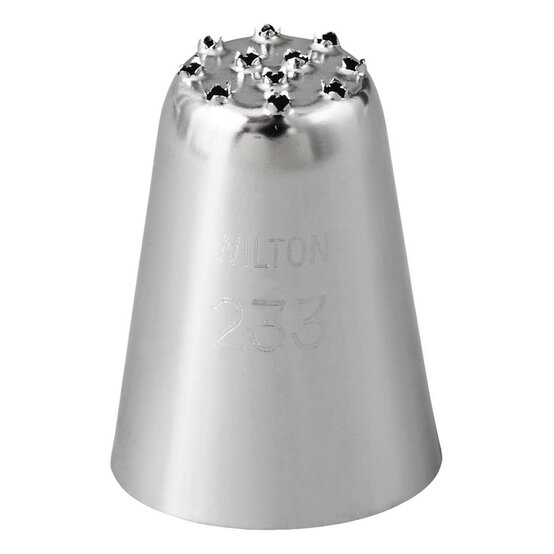 Wilton No.233 Multiple Opening Decorating Tip image number 1