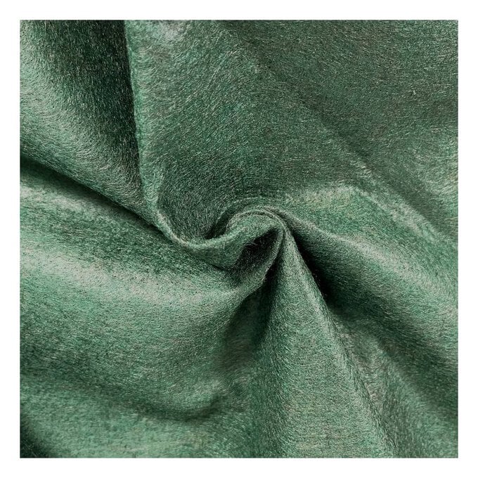 Bottle Green Felt Fabric by the Metre image number 1