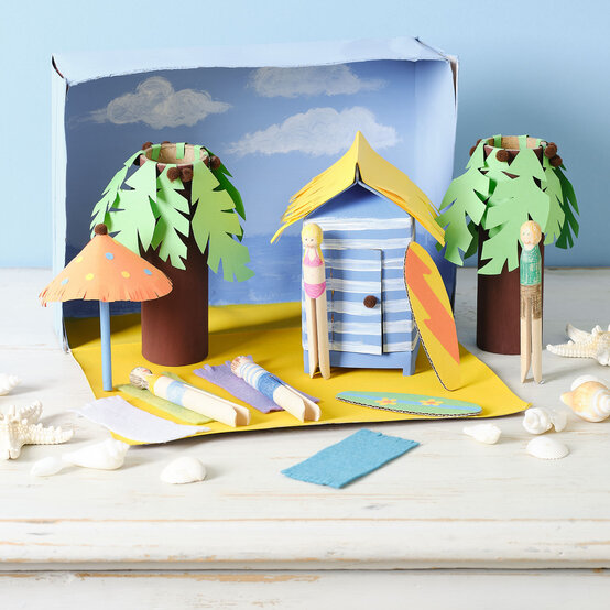 How to Make a Beach Scene image number 1