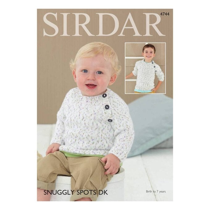 Sirdar Snuggly Spots DK Jumper Digital Pattern 4744 image number 1