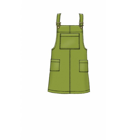 McCall’s Pinafore Dress Sewing Pattern M7831 (4-12) image number 5