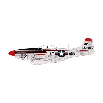 Airfix North American F-51D Mustang Model Kit 1:72 image number 2