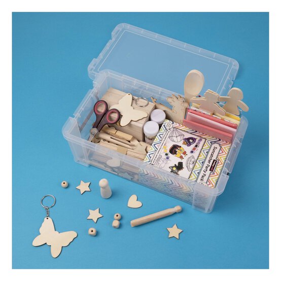 Whitefurze Allstore 5.8 Litre Clear Storage Box image number 2