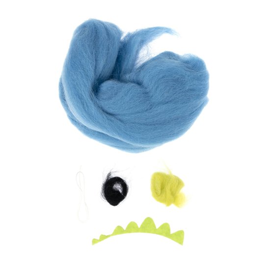Blue Dinosaur Felting Kit image number 3
