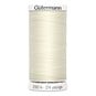 Gutermann White Sew All Thread 250m (1) image number 1