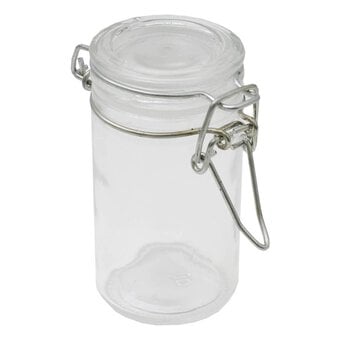 Clear Clip-Top Glass Jar 80ml