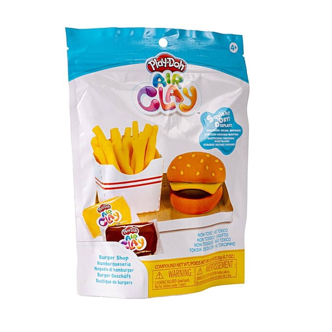 Play-Doh Air Clay Burger Shop Foodie Kit image number 1