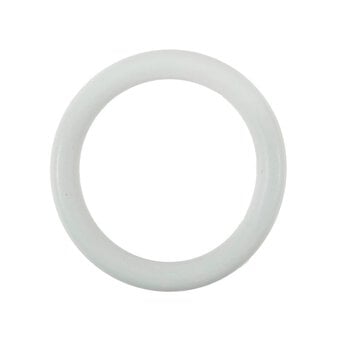 Trimits White Wooden Craft Ring 10cm