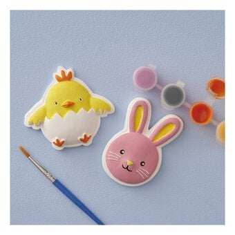 Paint Your Own Bunny and Chick Decorations 2 Pack 