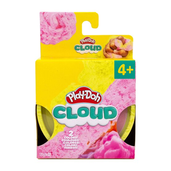 Play-Doh Pink and Yellow Cloud 170g image number 4
