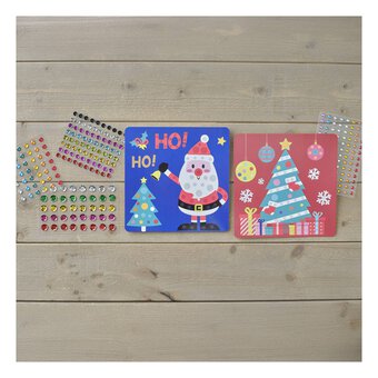 Christmas Sequin and Gem Art Kit