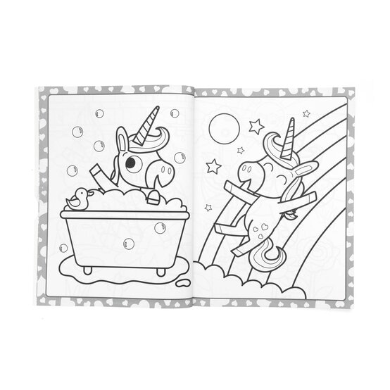 Megatastic Unicorns Colouring Book image number 4