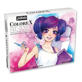 Pebeo Colorex Manga Ink Set 20ml 10 Pack