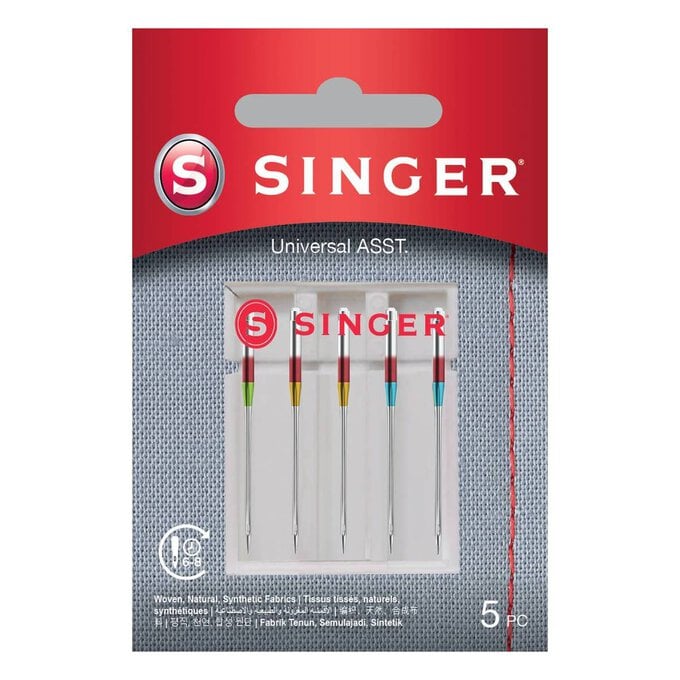 Singer Assorted Universal Machine Needles 5 Pack image number 1