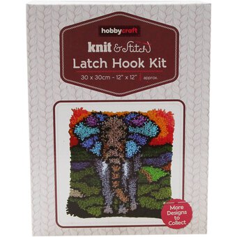 Elephant Latch Hook Kit image number 3