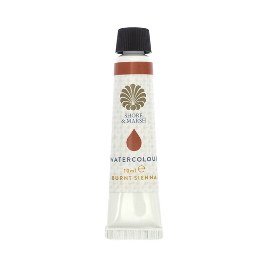 Shore & Marsh Burnt Sienna Watercolour Paint 10ml image number 1