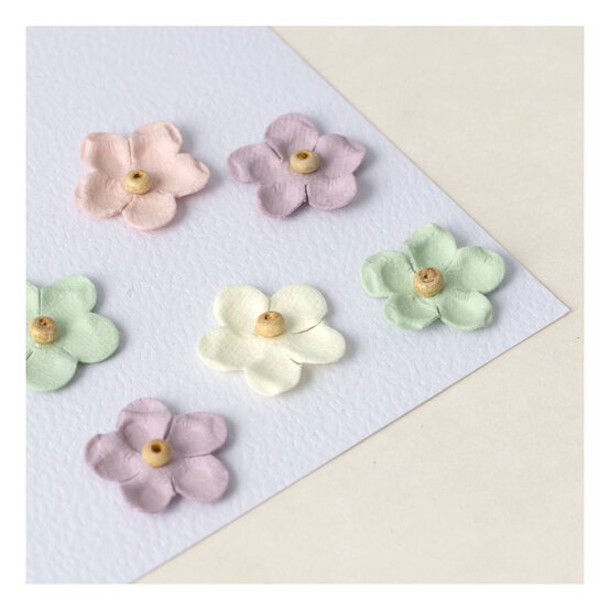 Handmade Fairy Garden Bead Flowers 60 Pack image number 2