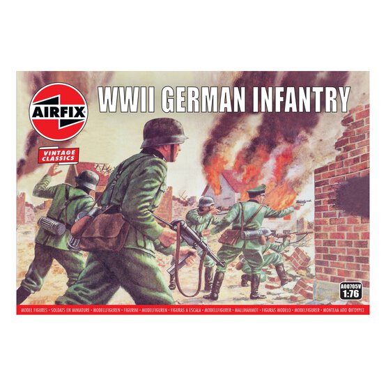 Airfix WWII German Infantry Model Kit 1:76 image number 1