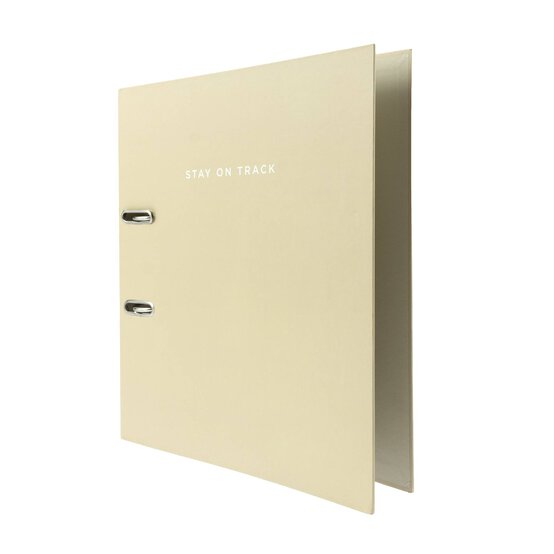 Stay on Track Neutral A4 Lever Arch File image number 3