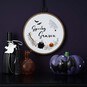 How to Stitch a Halloween Embroidery Hoop image number 1