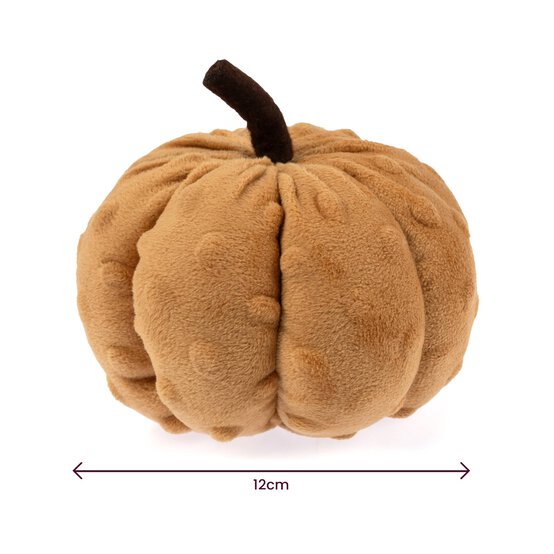 Orange Plush Bubble Pumpkin 12cm image number 4