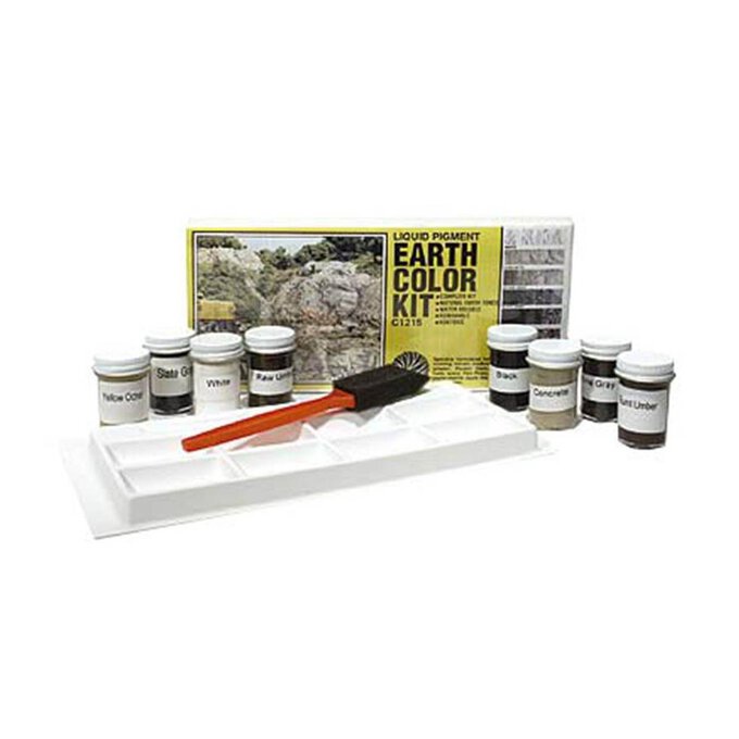 Woodland Scenics Earth Colour Kit 8 Pack image number 1