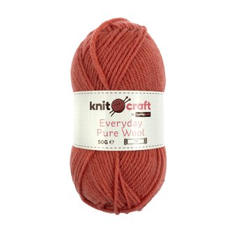 Knitcraft Coral Everyday Pure Wool DK 50g 