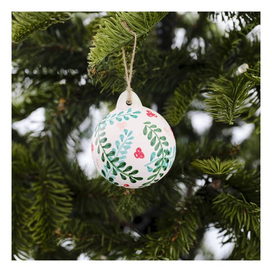 Ceramic Baubles 6 Pack image number 6