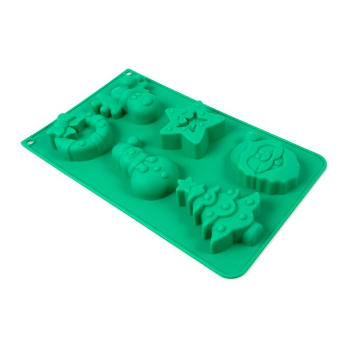 Christmas Character Silicone Mould Hobbycraft