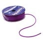 Purple Lurex Edge Cord 1.6mm x 8m image number 2