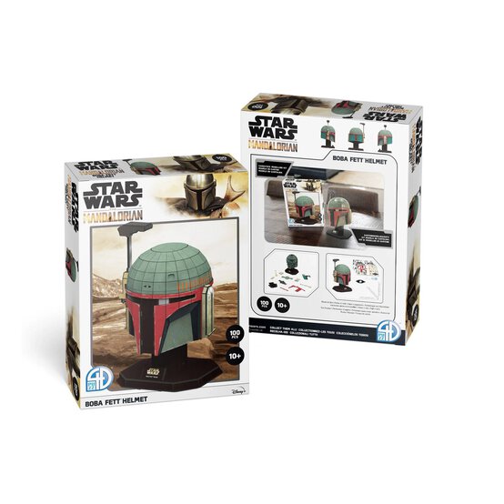 Star Wars Boba Fett Helmet 3D Puzzle image number 4