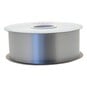 Silver Poly Ribbon 5cm x 91m image number 1