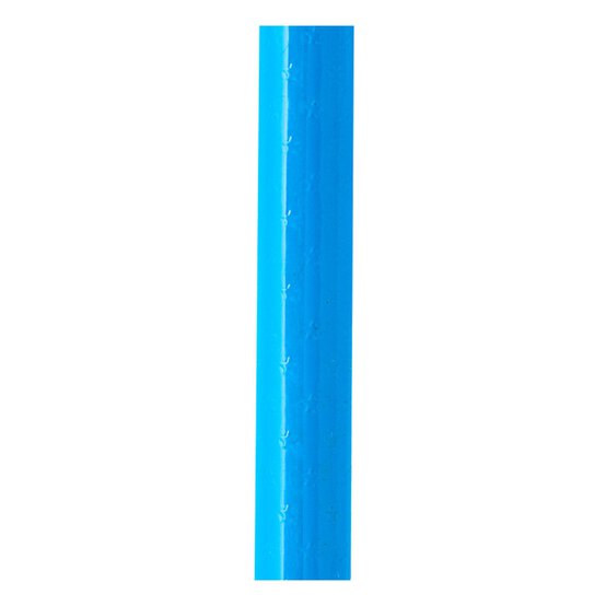Neon Blue Star Gift Wrap 70cm x 2m image number 2
