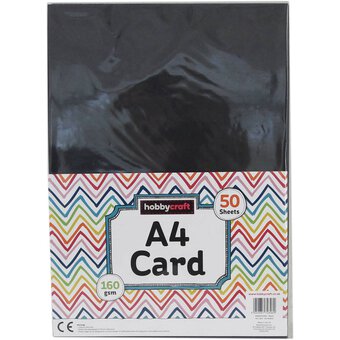 Black Card A4 50 Pack image number 3