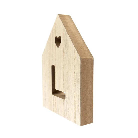 Wooden Love Houses Set 4 Pieces image number 4