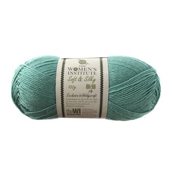 Women's Institute Aqua Soft and Silky 4 Ply Yarn 100g