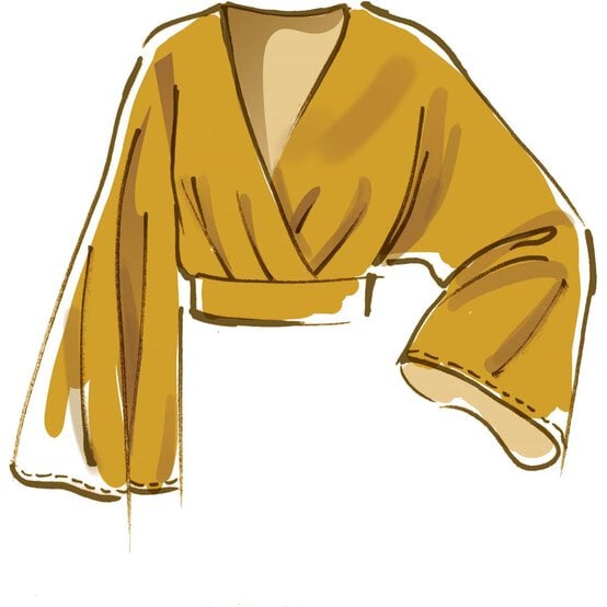 McCall’s Beverley Tops Sewing Pattern M8145 (16-24) image number 3