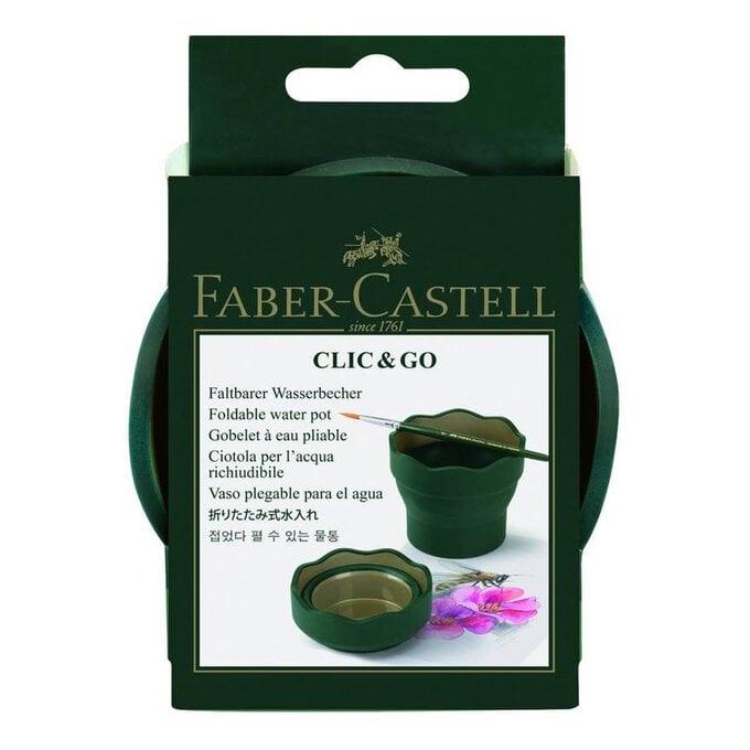 Faber-Castell Clic & Go Collapsible Water Pot image number 1