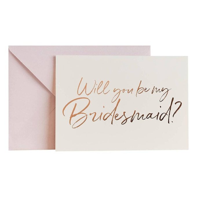 Will You Be My Bridesmaid Cards 5 Pack image number 1