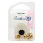 Hemline Navy Basic Button 5 Pack image number 2