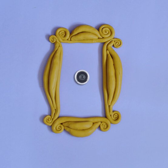 How to Make a Friends-Inspired FIMO Door Frame image number 1