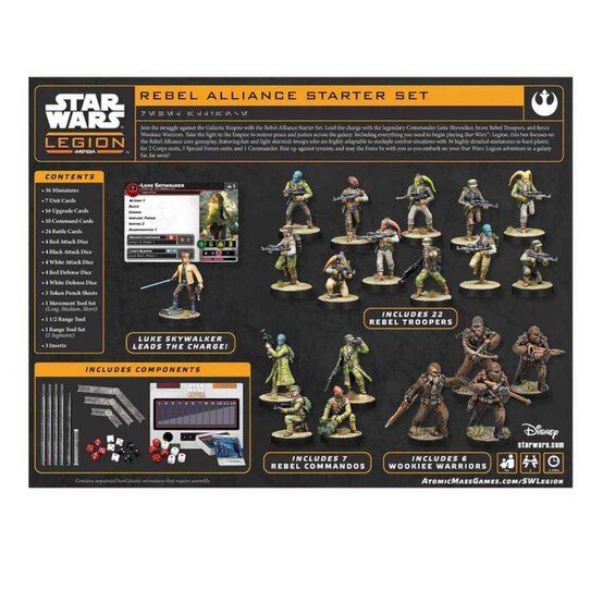 Star Wars: Legion Rebel Alliance Starter Set image number 6